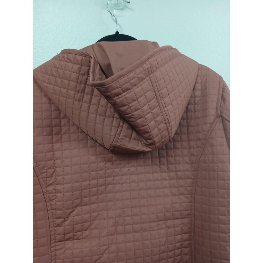 Lands' End Women's Quilted Jacket LG - Picture 8 of 10